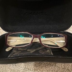 CHANEL READING GLASSES WITH CASE